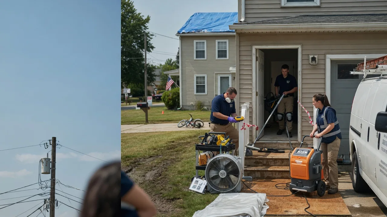 Water Damage Repair in Hueysville, KY near me
